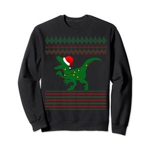 Ugly Xmas Party Dino Sweater Sweatshirt, size 2 XL